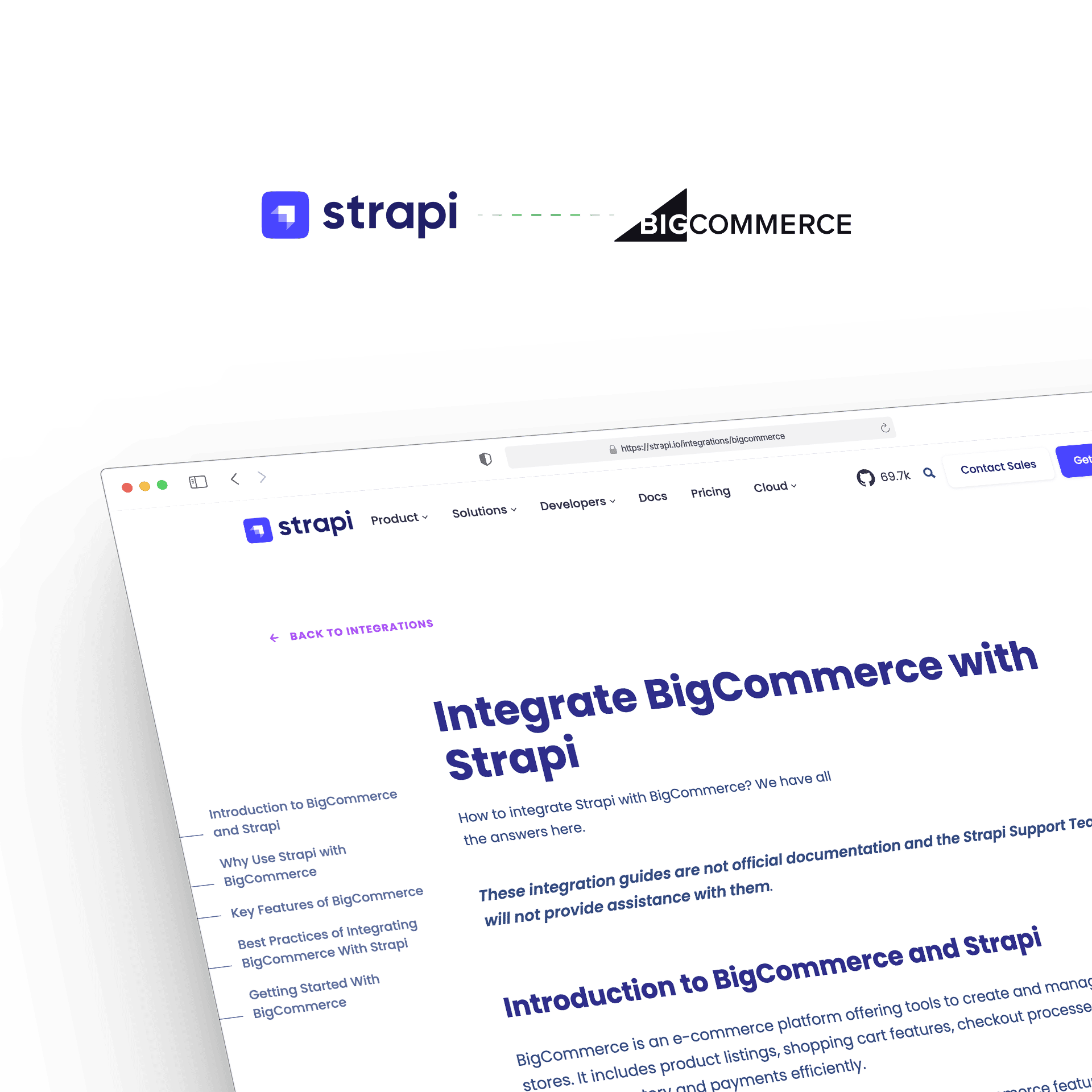 Strapi x BigCommerce