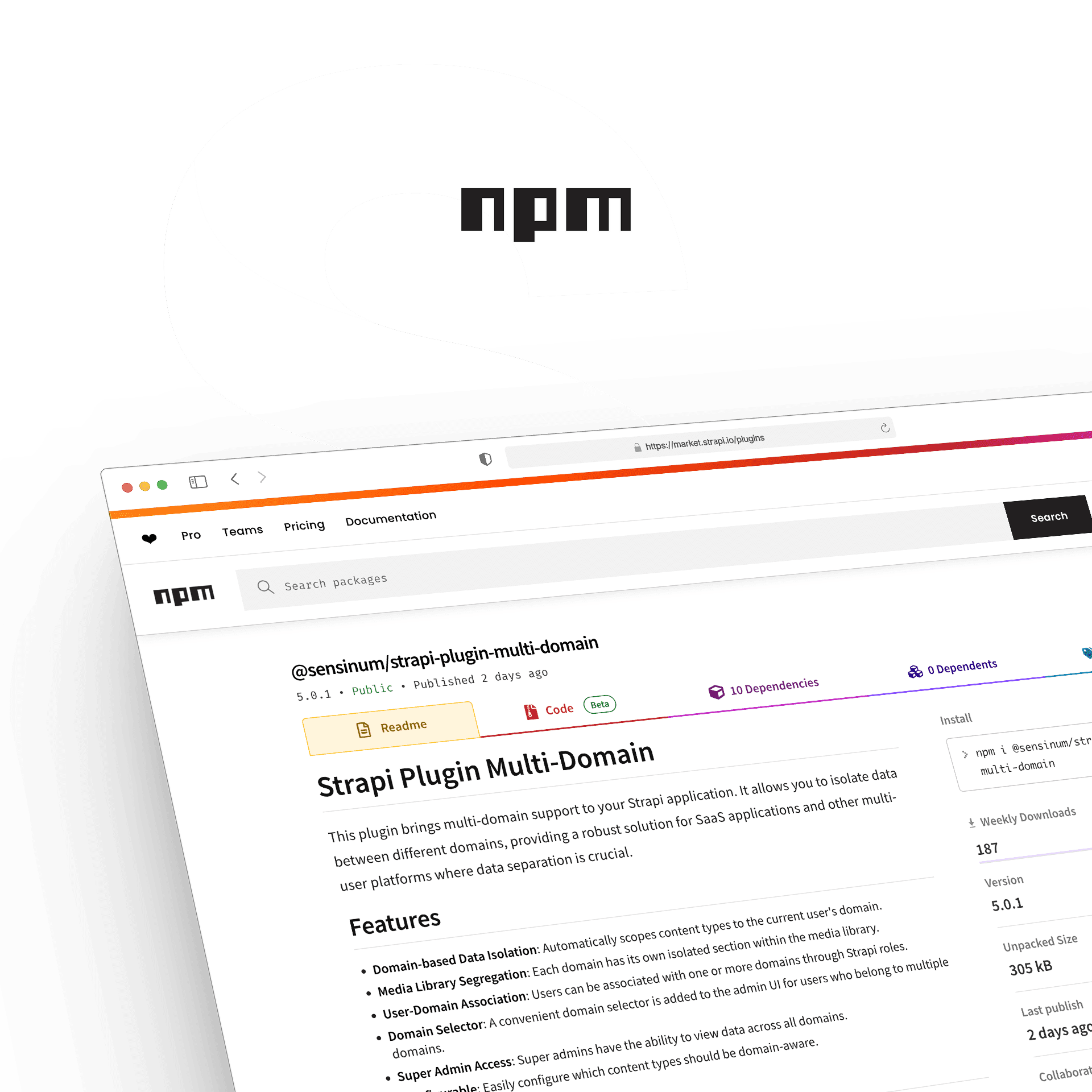 Strapi Multi Domain Plugin